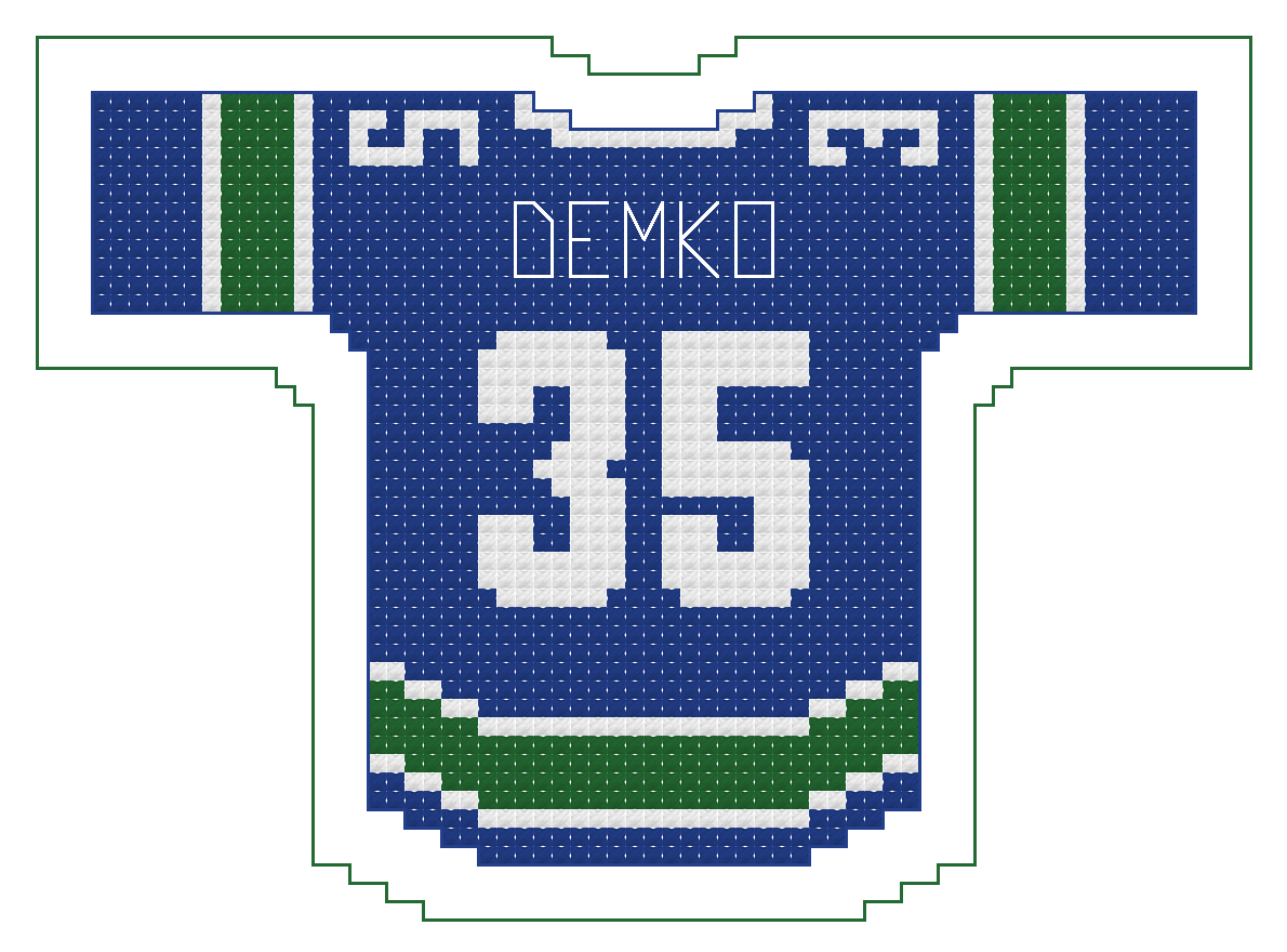 Thatcher Demko Vancouver Canucks Home Jersey