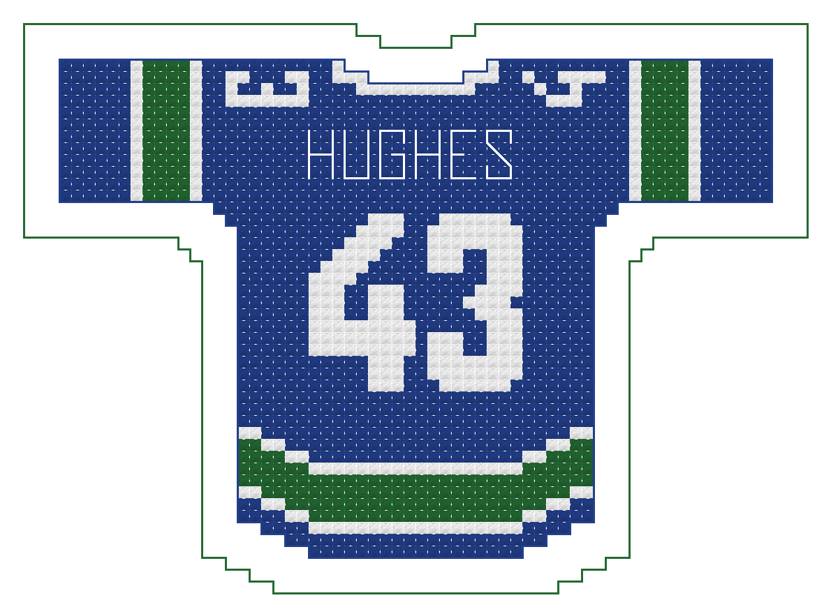 Quinn Hughes Vancouver Canucks Home Jersey