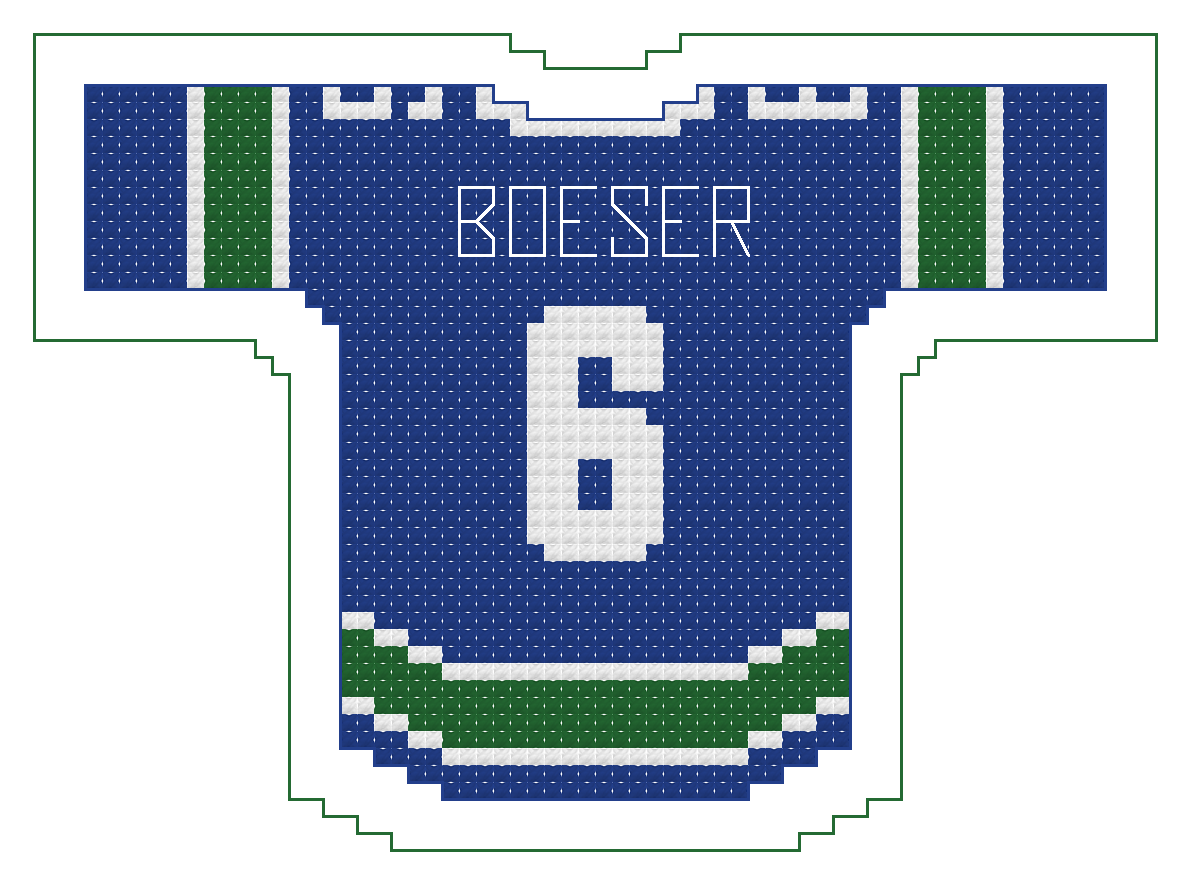 Brock Boeser Vancouver Canucks Home Jersey