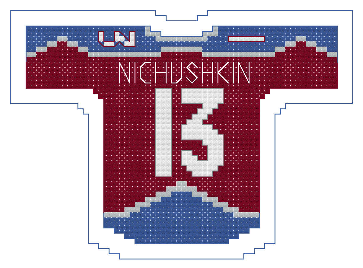 Valeri Nichushkin Colorado Avalanche Home Jersey