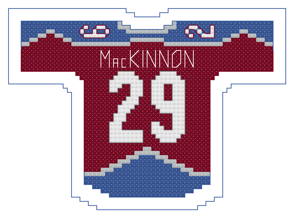 Nathan MacKinnon Colorado Avalanche Home Jersey