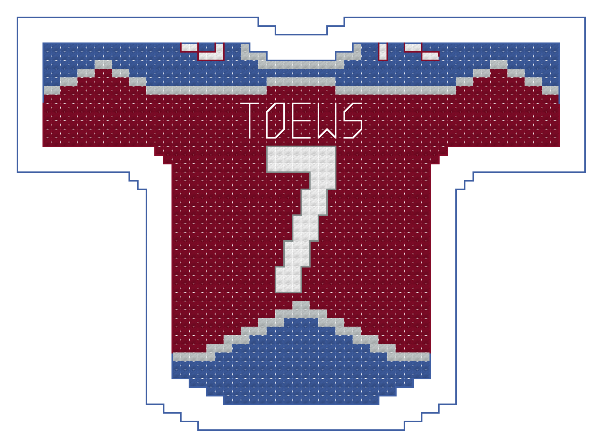 Devon Toews Colorado Avalanche Home Jersey