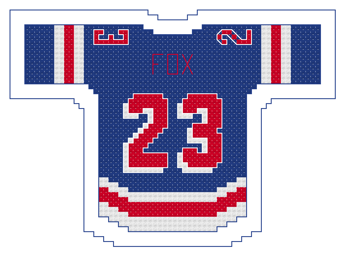 Adam Fox New York Rangers Home Jersey