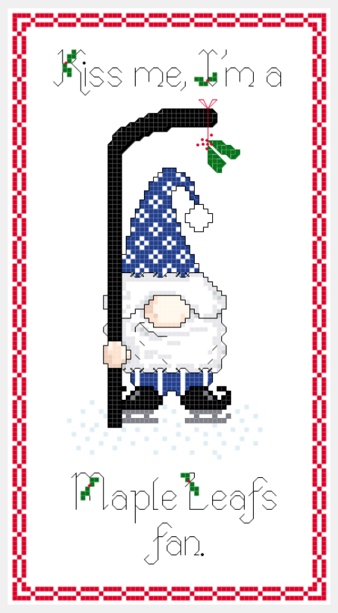 Christmas Gnome ~ Toronto Maple Leafs