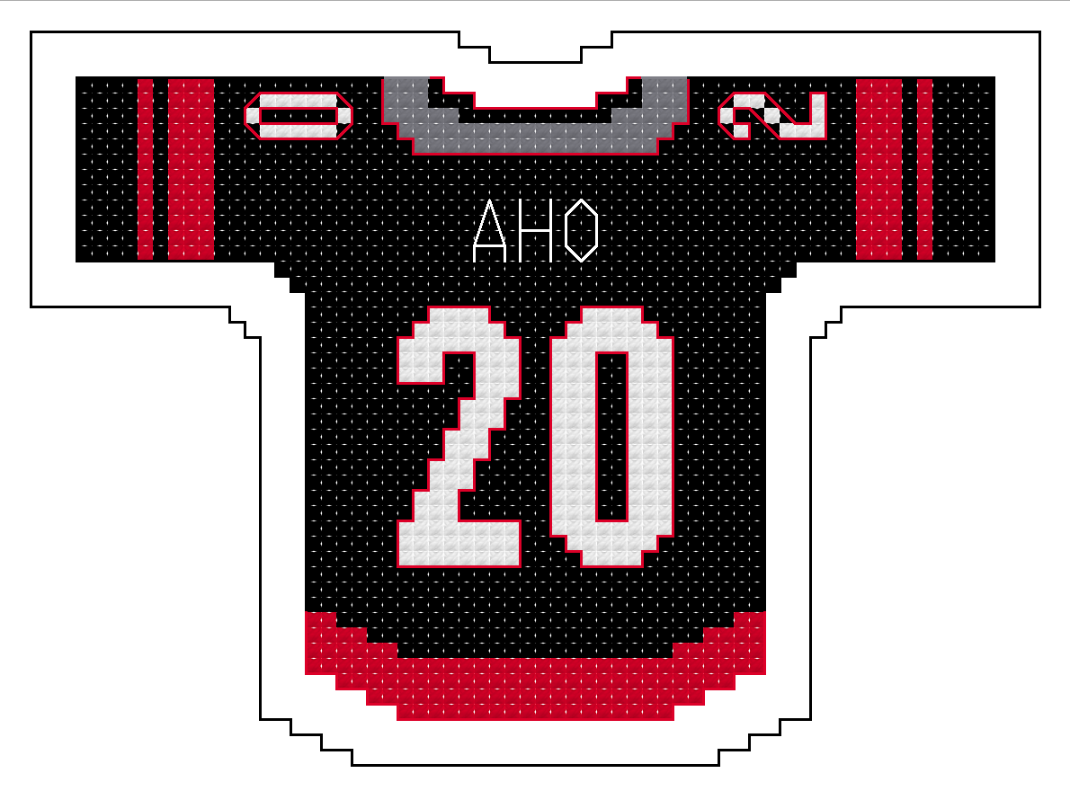 Sebastian Aho Carolina Hurricanes Home Jersey