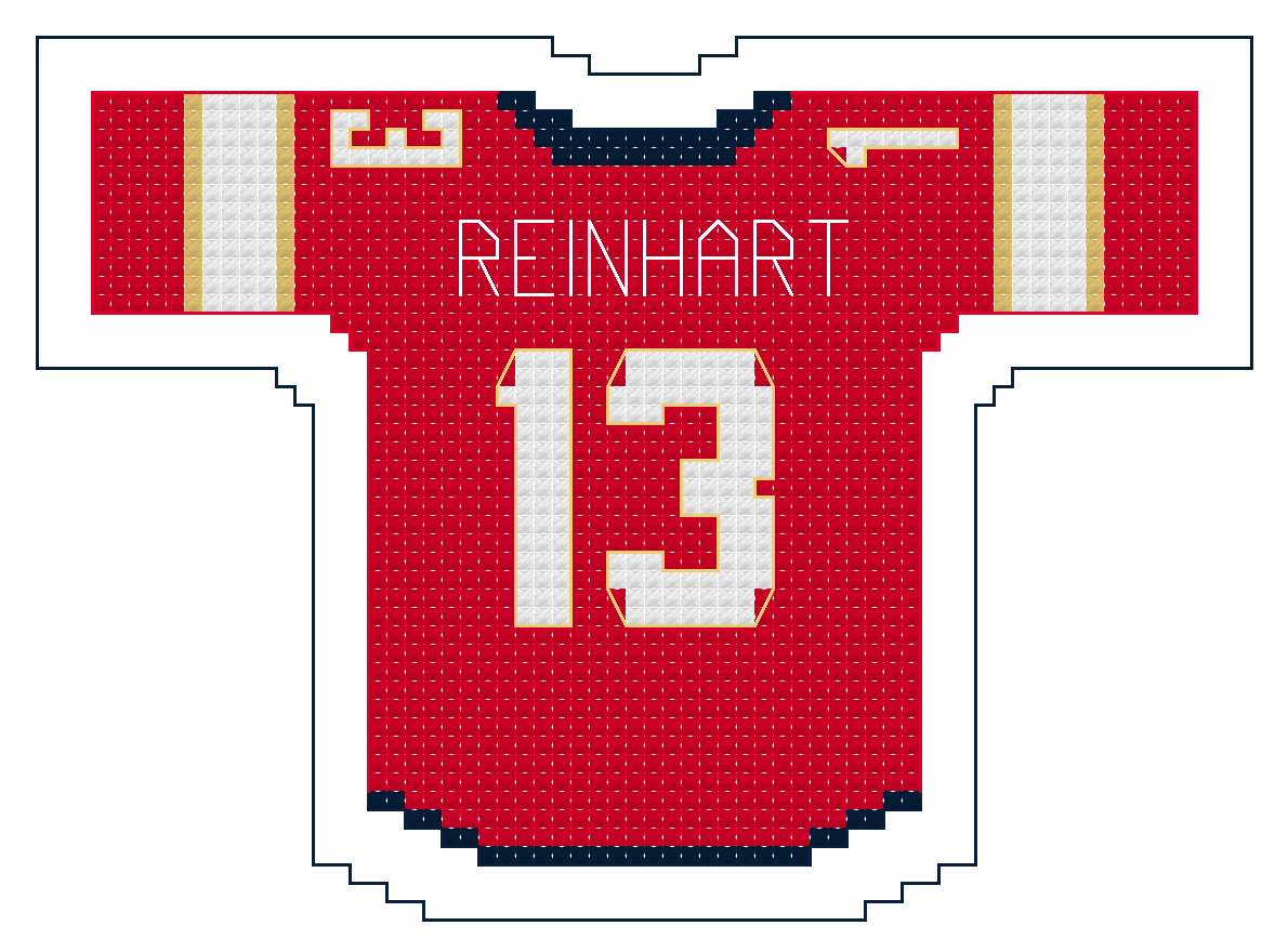 Sam Reinhart Florida Panthers Home Jersey