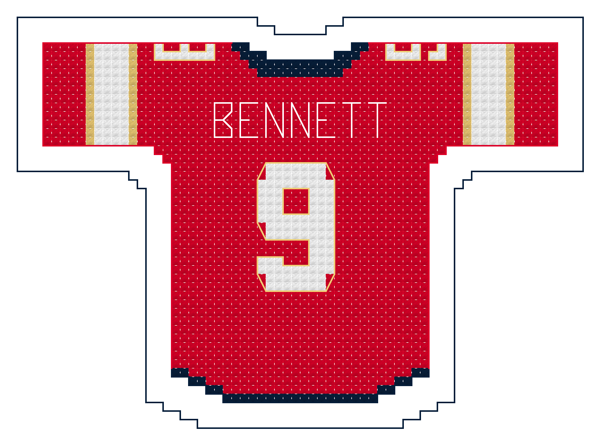 Sam Bennett Florida Panthers Home Jersey