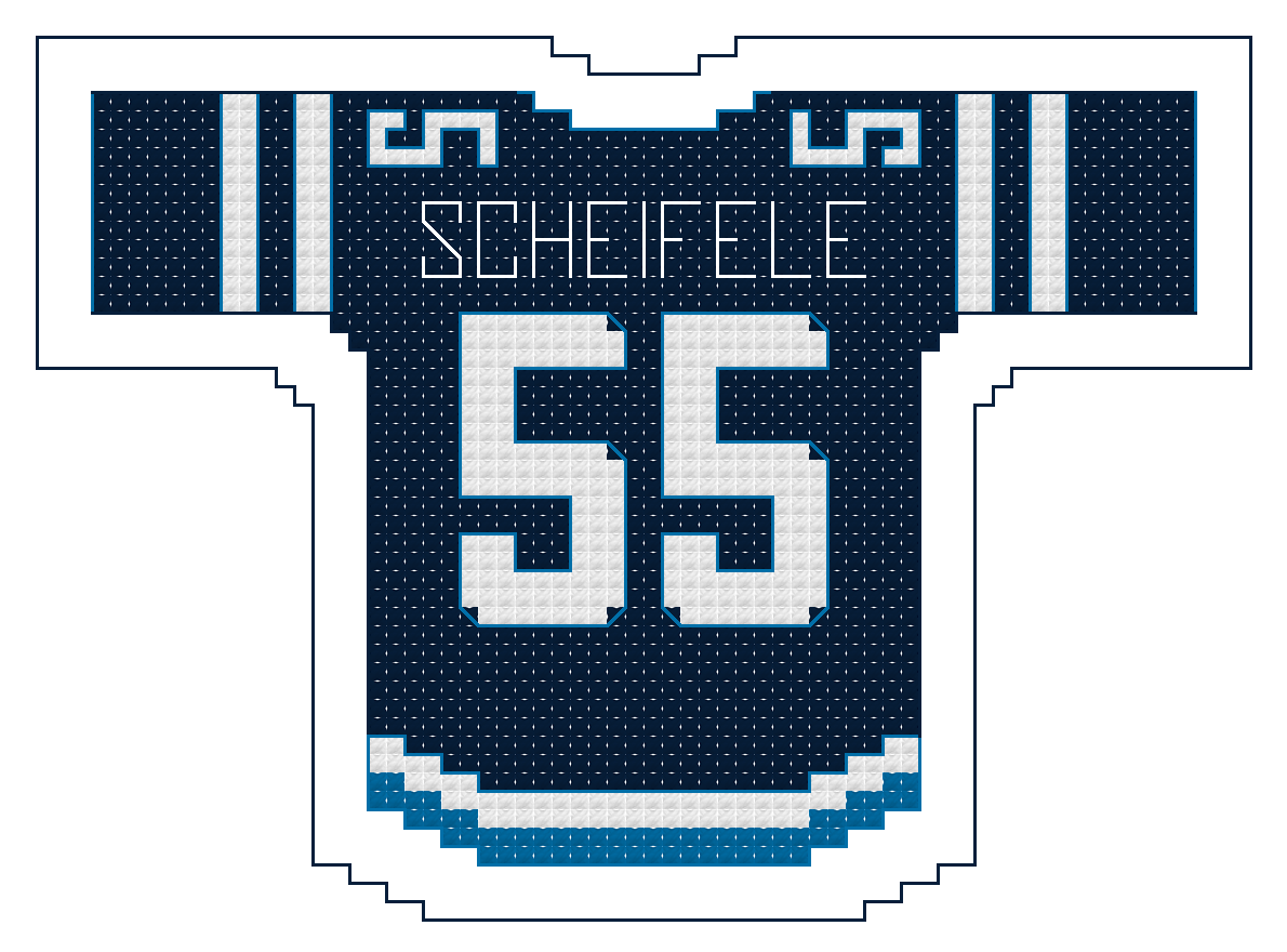 Mark Scheifele Winnipeg Jets Home Jersey