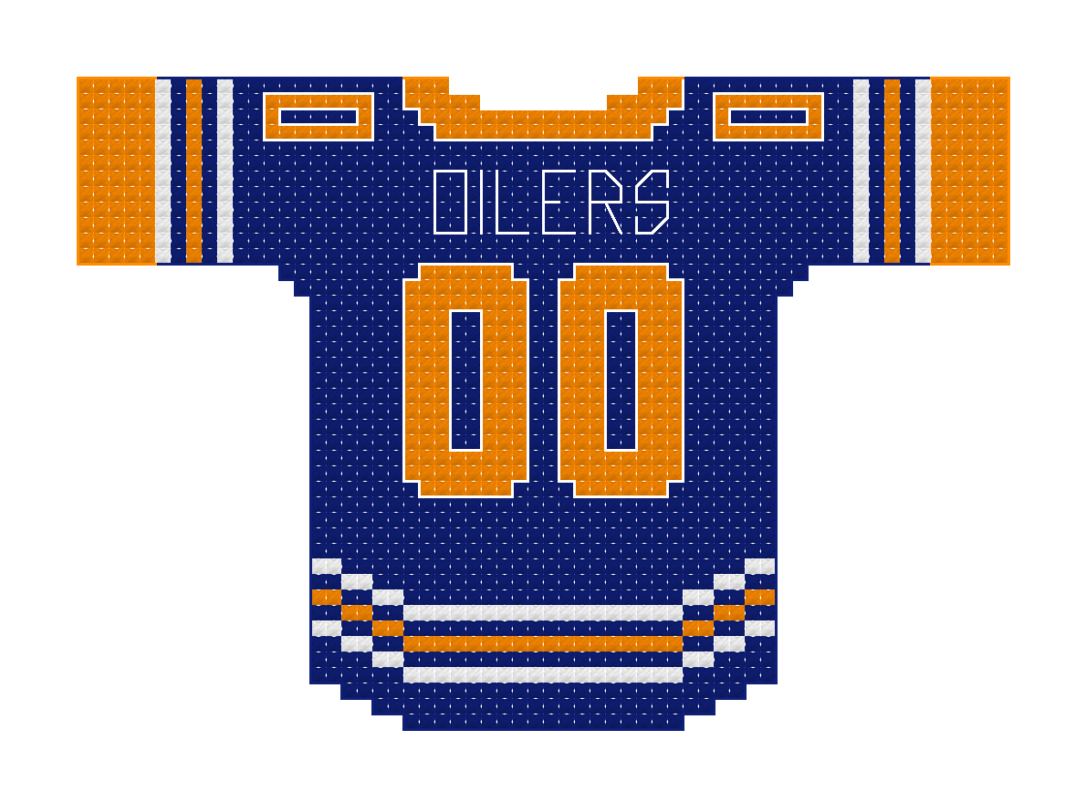 Edmonton Oilers Home Jersey