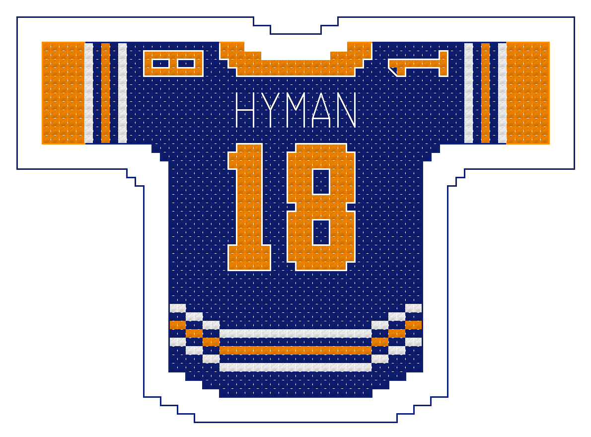 Zach Hyman Edmonton Oilers Home Jersey