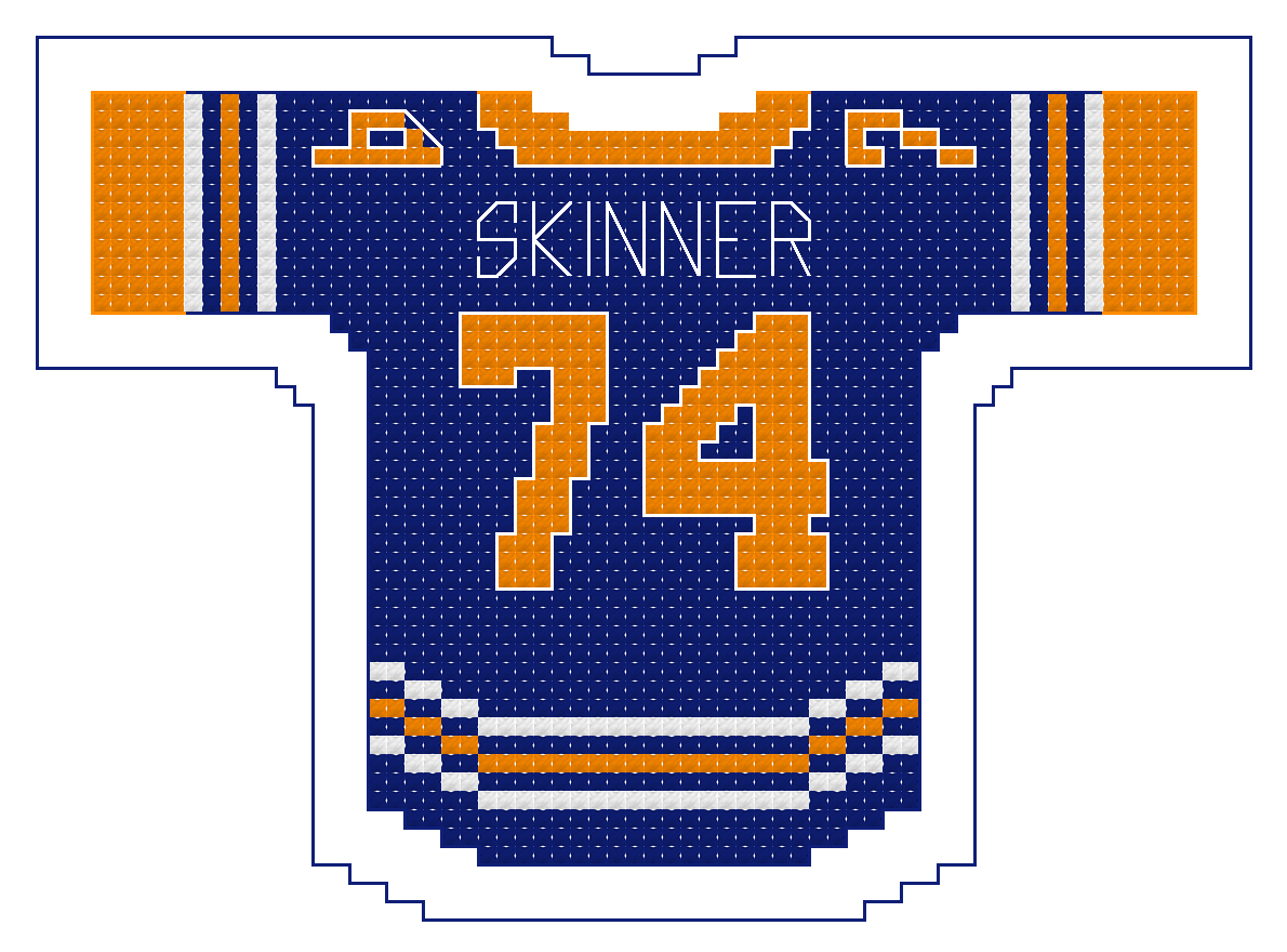 Stuart Skinner Edmonton Oilers Home Jersey