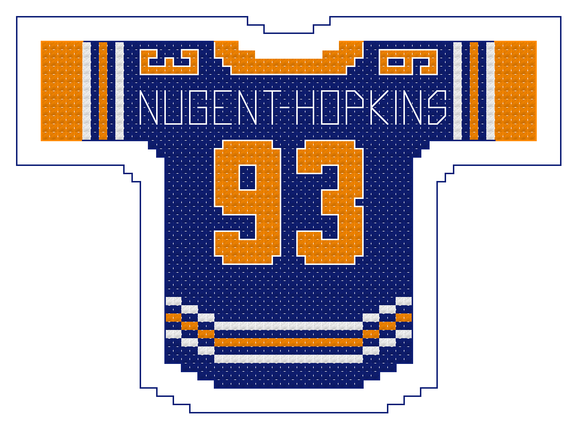 Ryan Nugent-Hopkins Edmonton Oilers Home Jersey