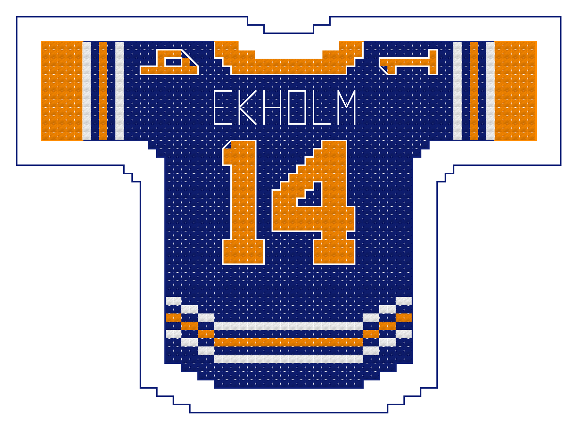 Mattias Ekholm Edmonton Oilers Home Jersey