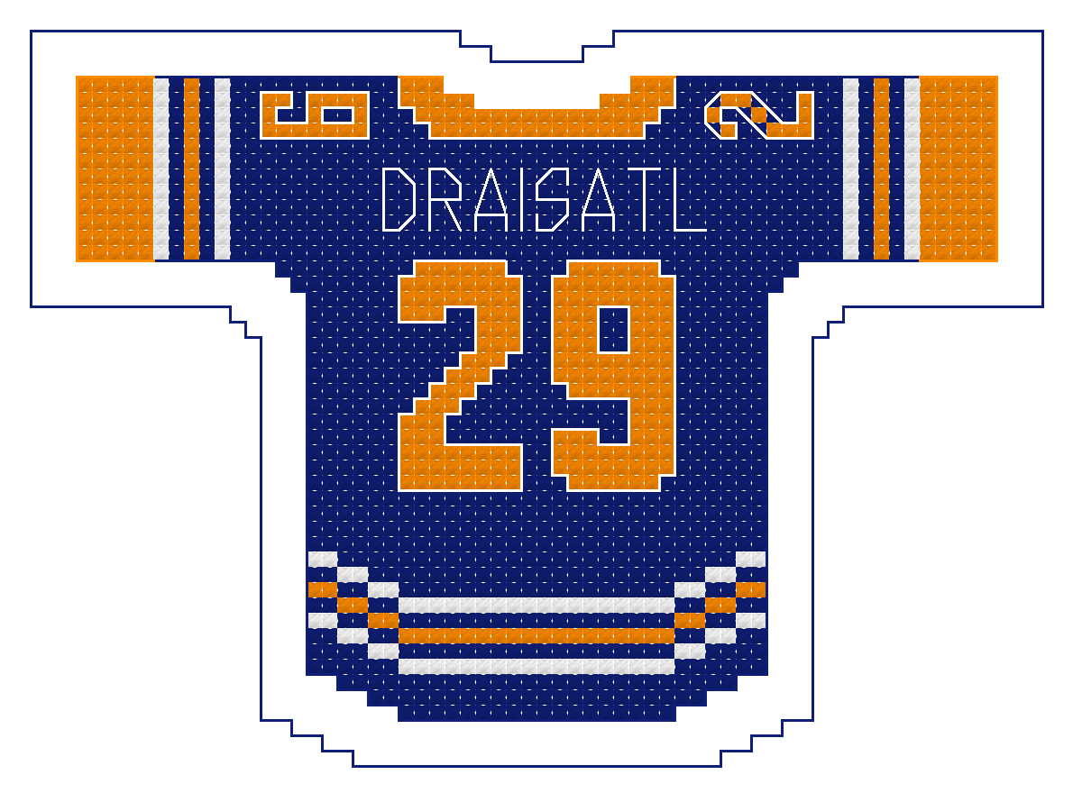 Leon Draisaitl Edmonton Oilers Home Jersey