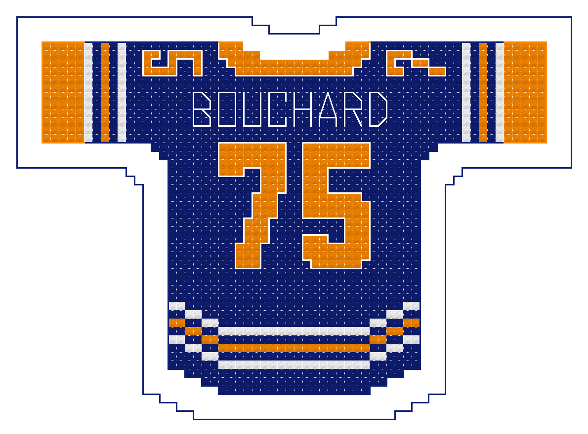 Evan Bouchard Edmonton Oilers Home Jersey