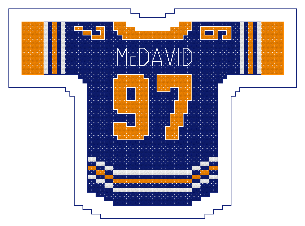 Connor McDavid Edmonton Oilers Home Jersey