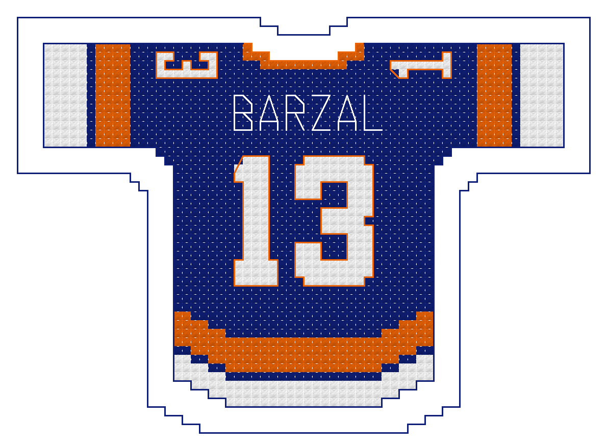 Mathew Barzal New York Islanders Home Jersey