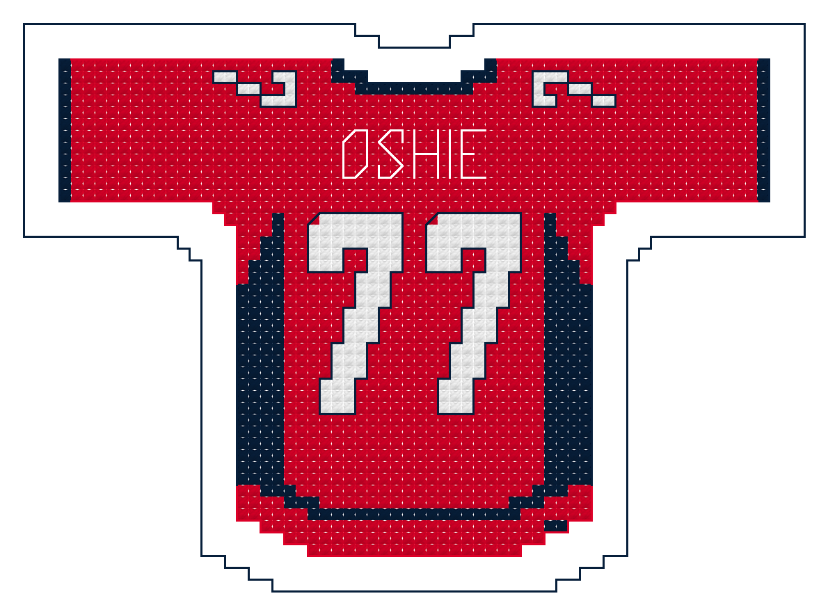 T.J. Oshie Washington Capitals Home Jersey