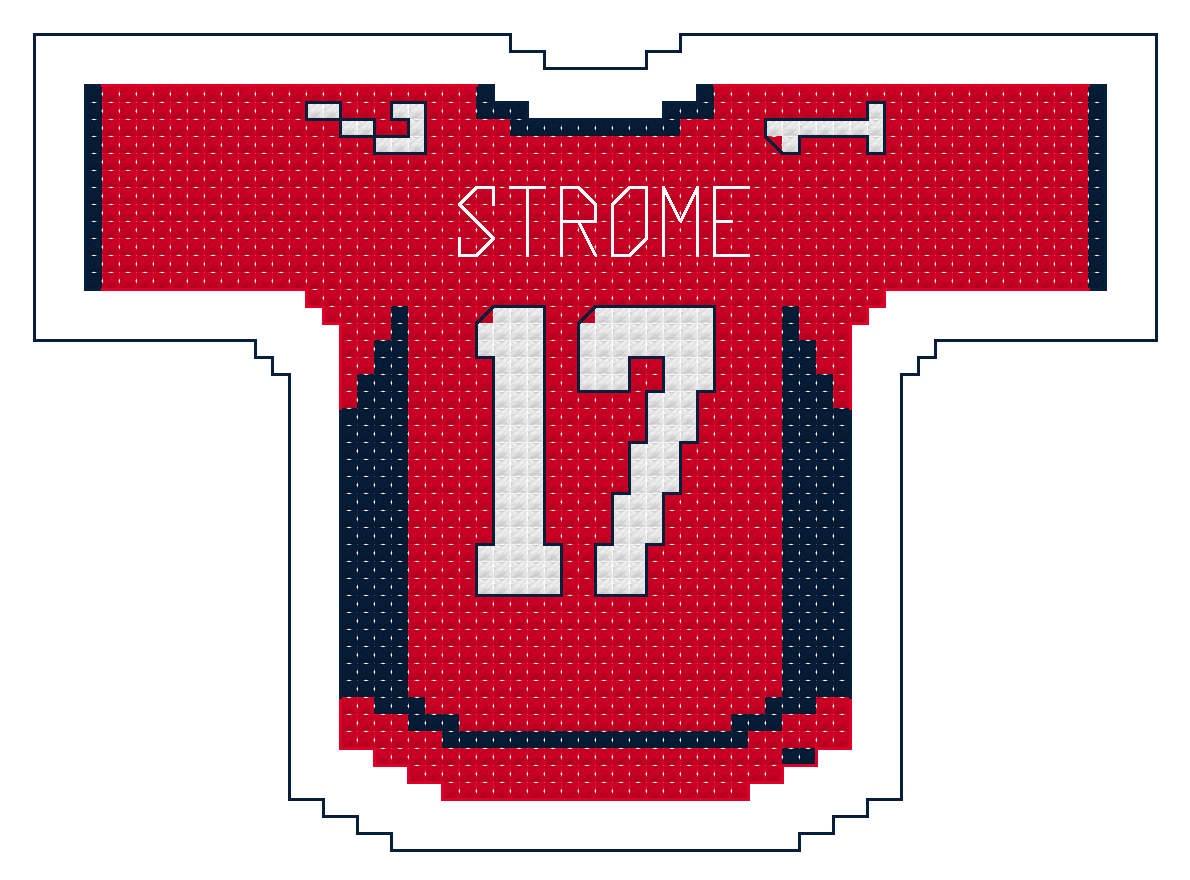 Dylan Strome Washington Capitals Home Jersey