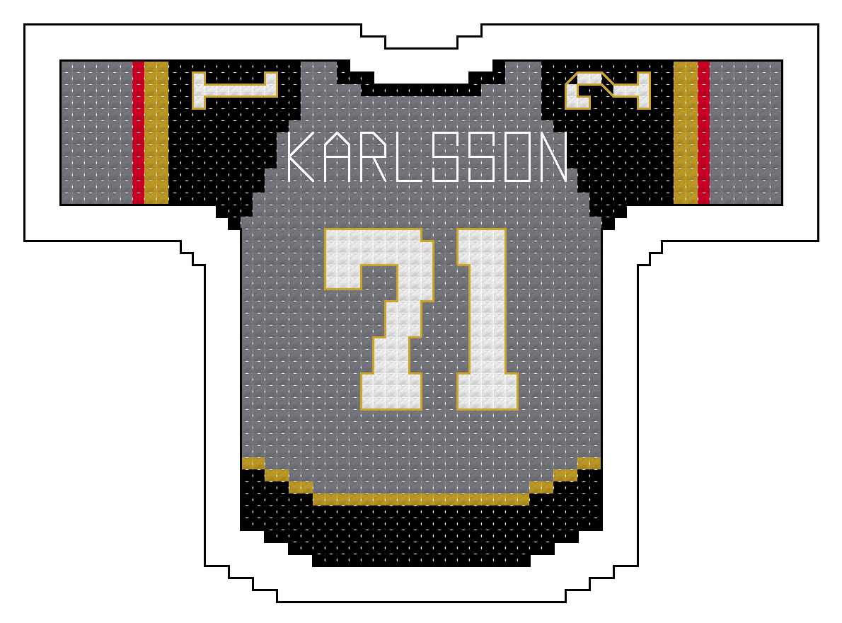 William Karlsson Vegas Golden Knights Home Jersey