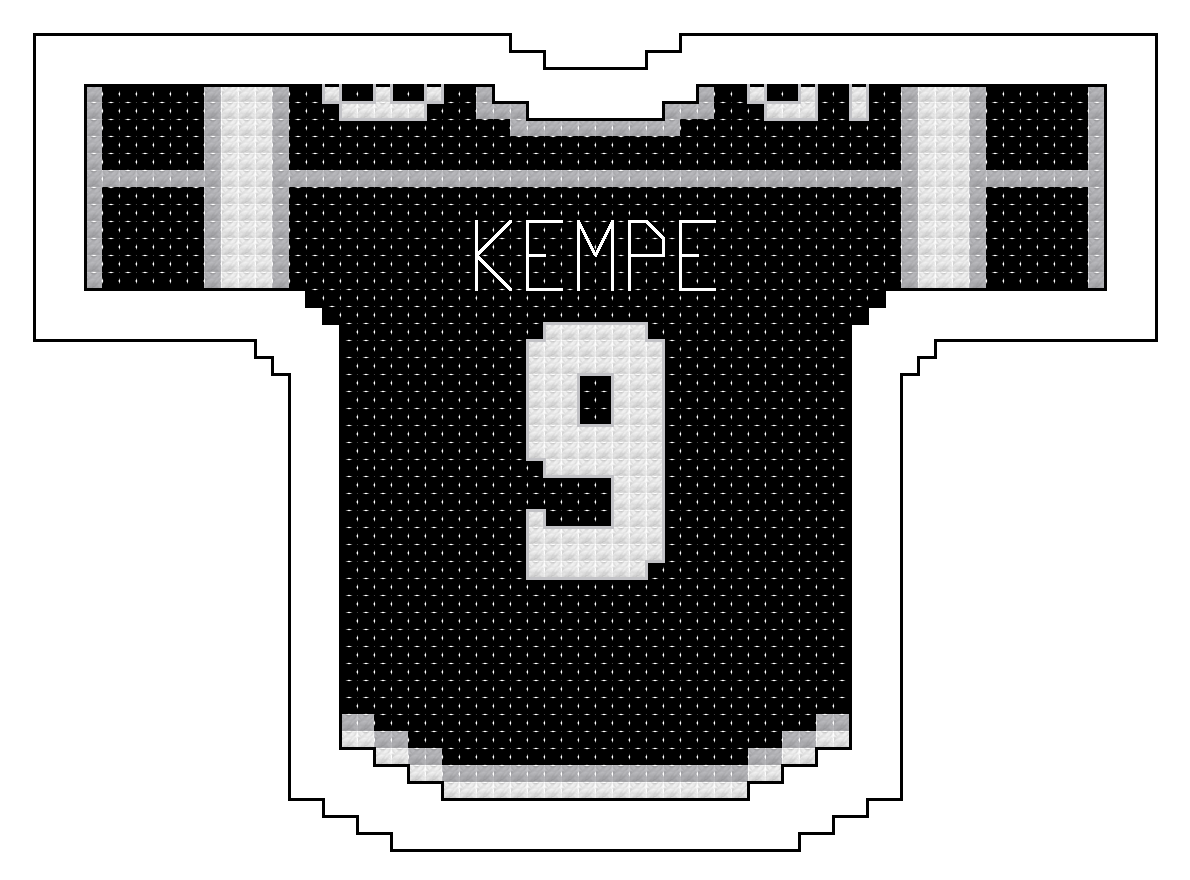 Adrian Kempe Los Angeles Kings Home Jersey